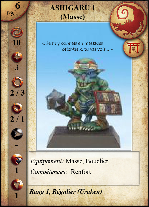 Ashigarû Gobelin 1 (Masse)